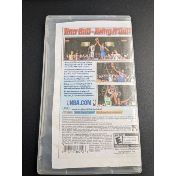 NBA - PSP - Tested/Working - Picture 2 of 3